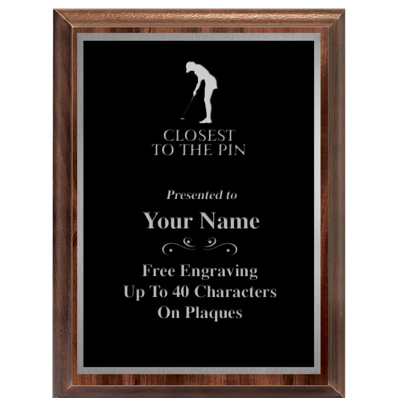 6X8 CLASSIC WOOD PLAQUE SV