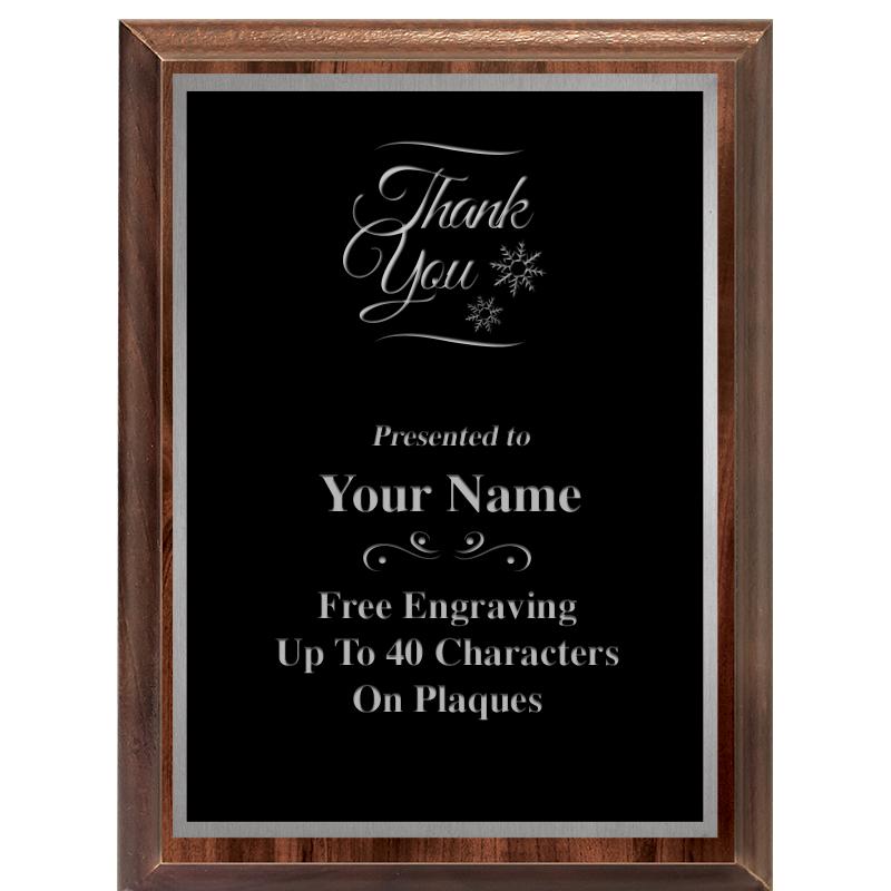 6X8 CLASSIC WOOD PLAQUE SV