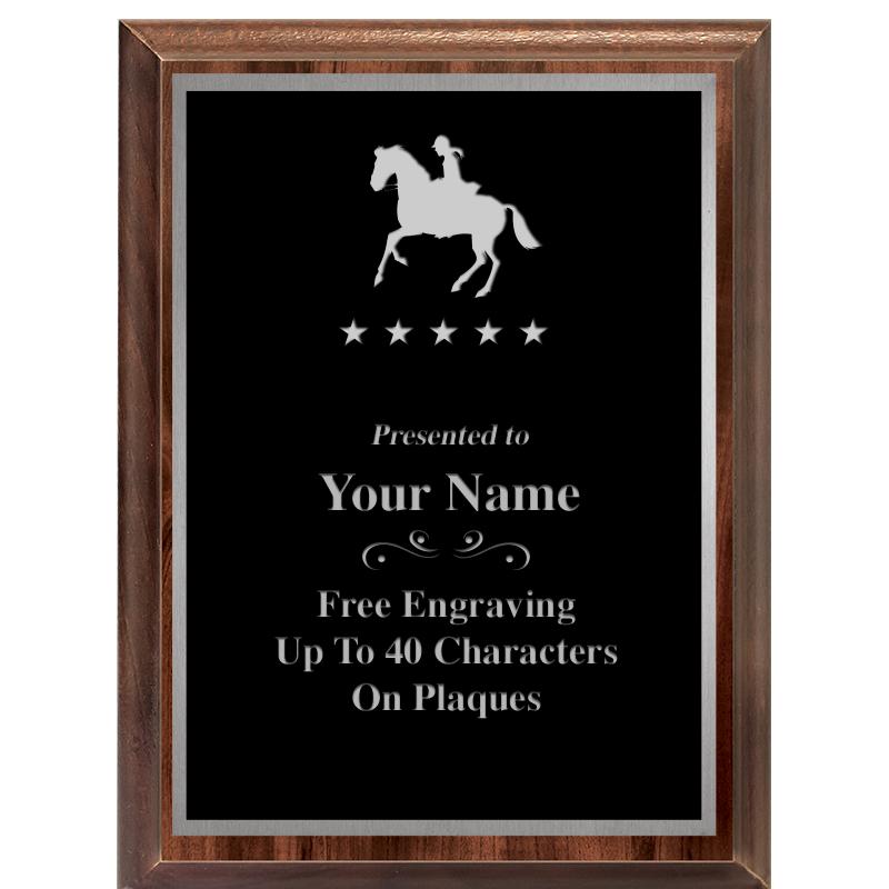 6X8 CLASSIC WOOD PLAQUE SV