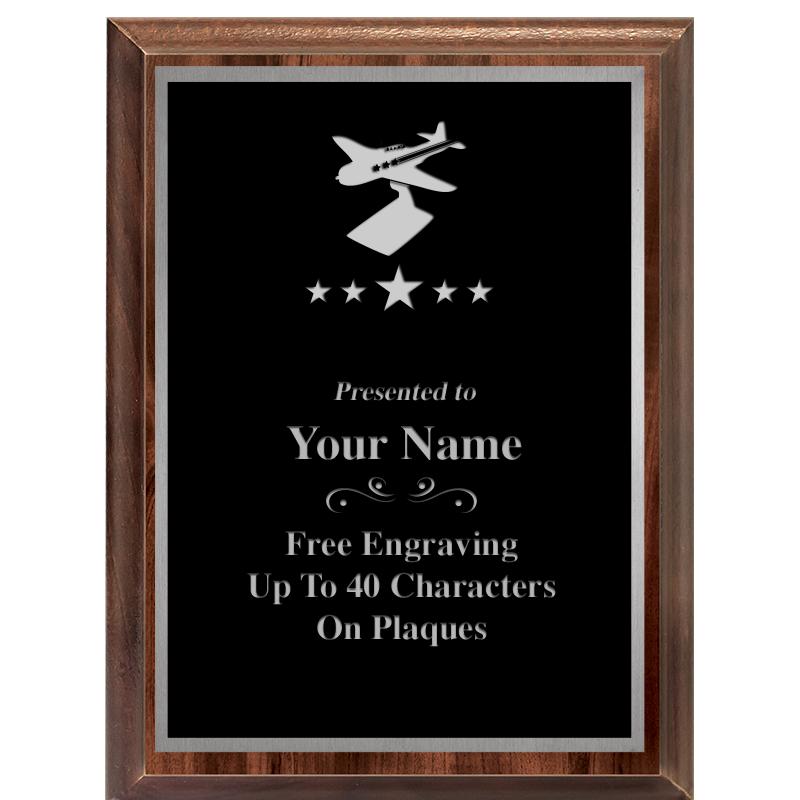 6X8 CLASSIC WOOD PLAQUE SV