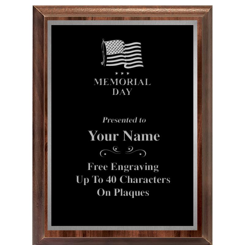 6X8 CLASSIC WOOD PLAQUE SV