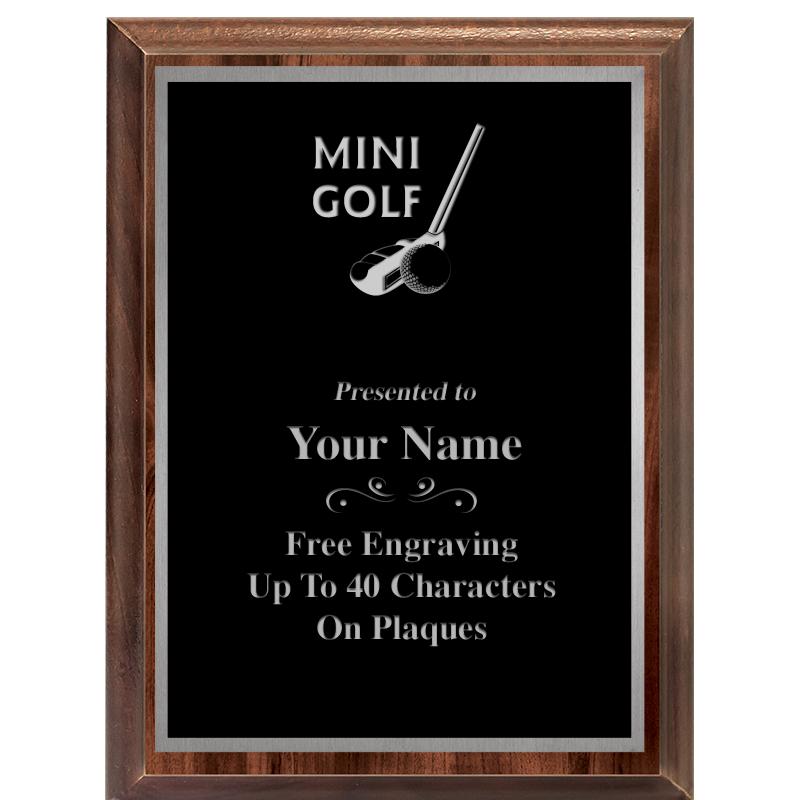 6X8 CLASSIC WOOD PLAQUE SV