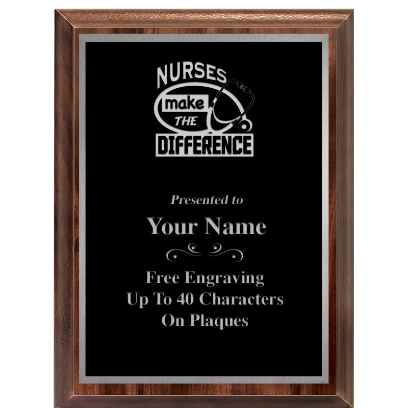 6X8 CLASSIC WOOD PLAQUE SV