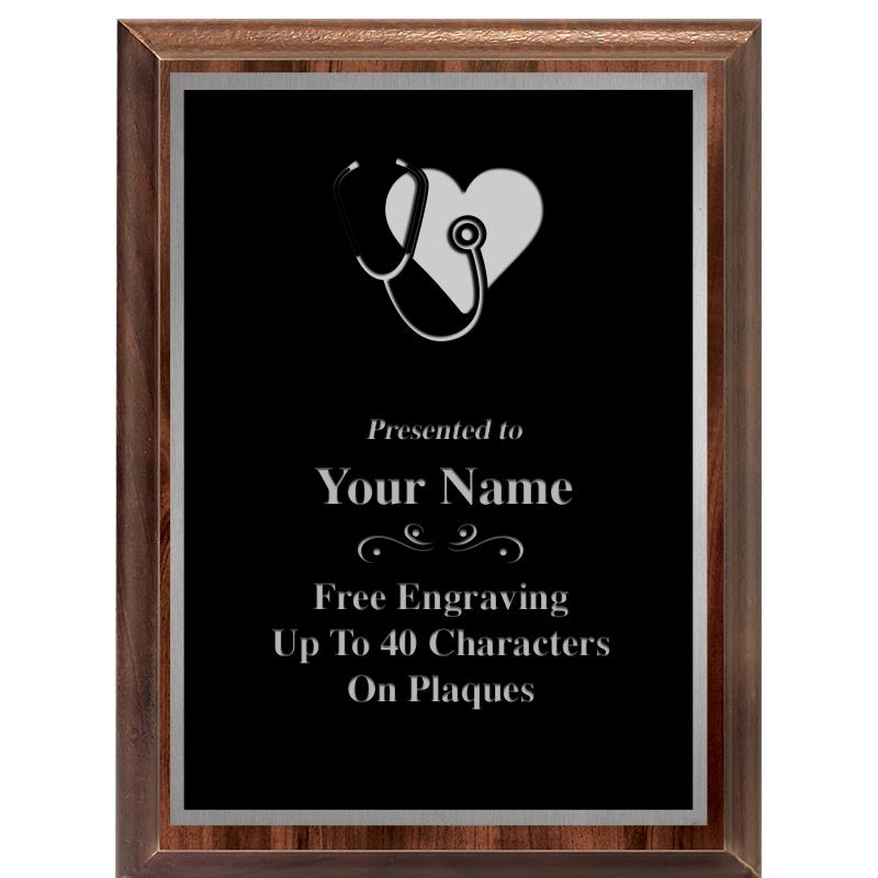 6X8 CLASSIC WOOD PLAQUE SV