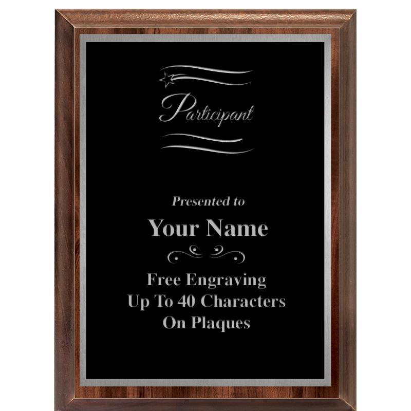 6X8 CLASSIC WOOD PLAQUE SV
