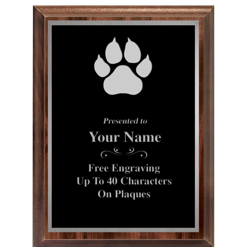6X8 CLASSIC WOOD PLAQUE SV
