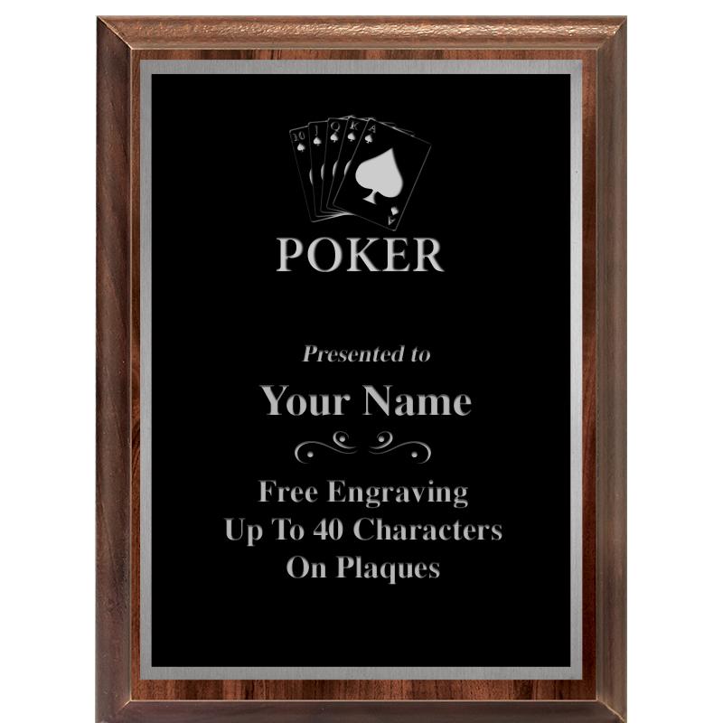 6X8 CLASSIC WOOD PLAQUE SV