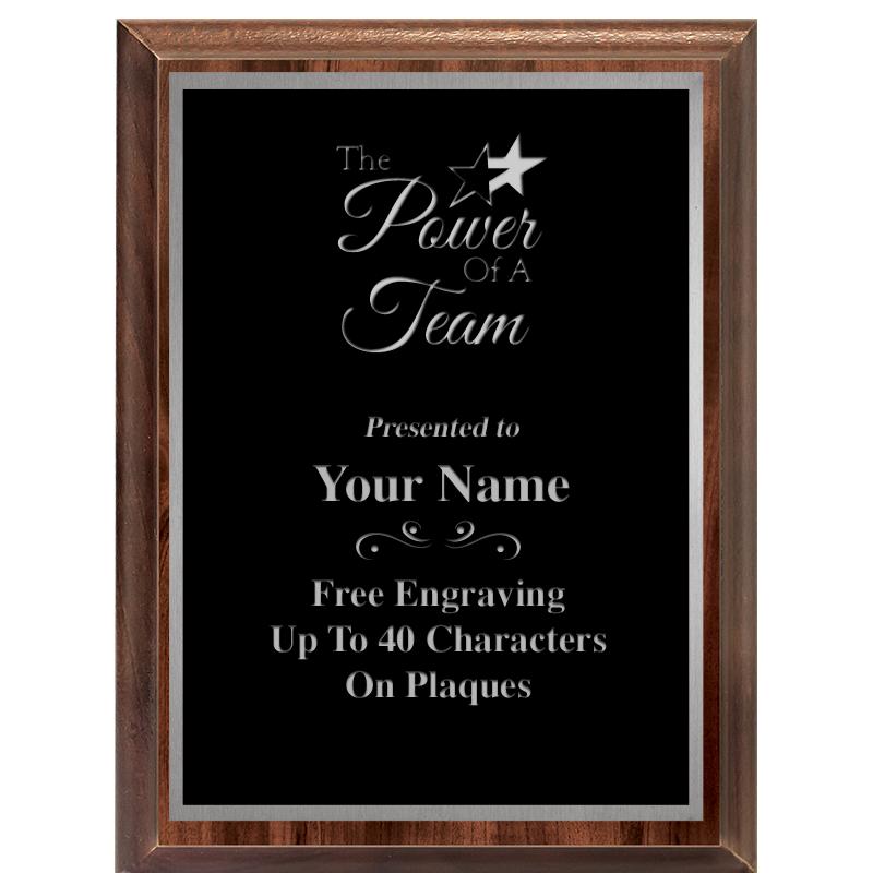 6X8 CLASSIC WOOD PLAQUE SV