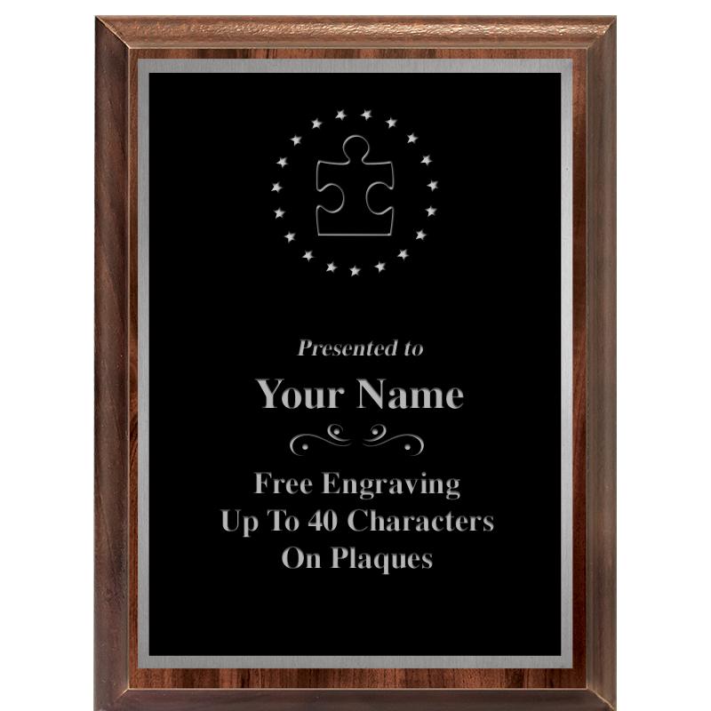 6X8 CLASSIC WOOD PLAQUE SV