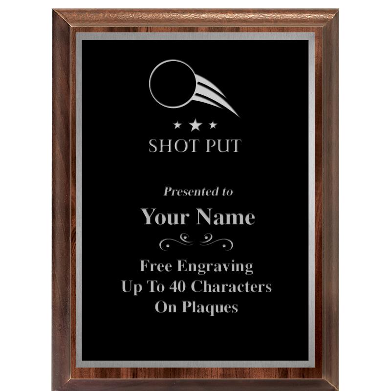 6X8 CLASSIC WOOD PLAQUE SV