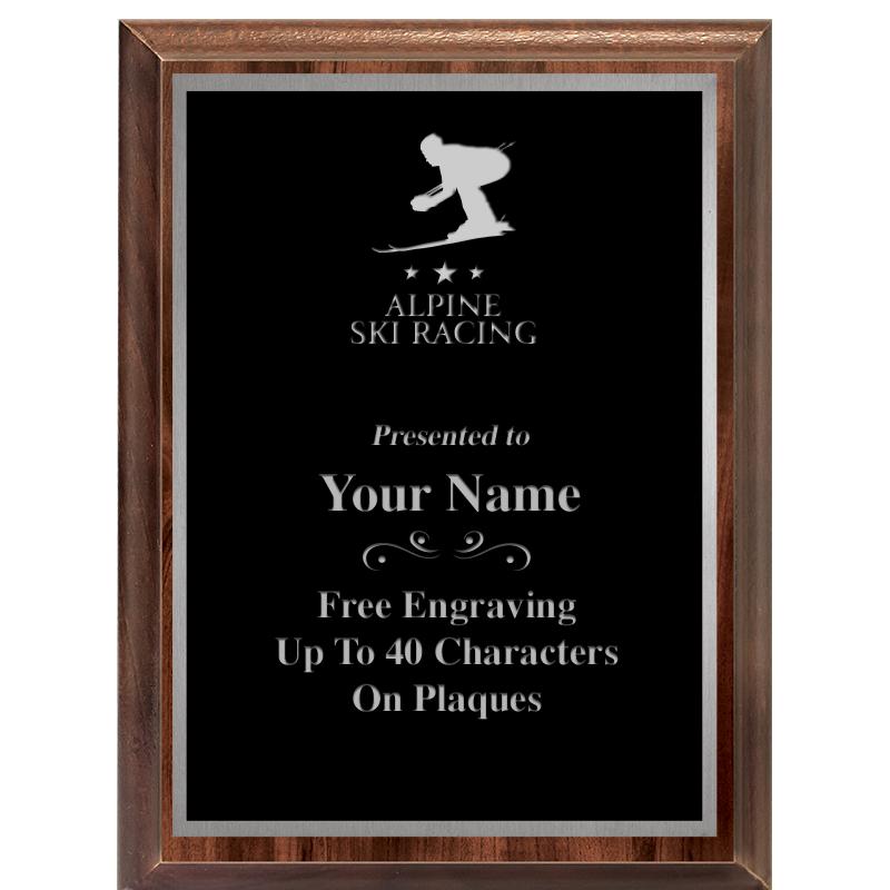 6X8 CLASSIC WOOD PLAQUE SV