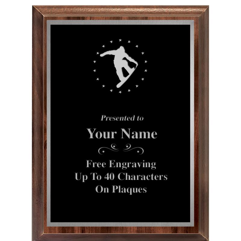 6X8 CLASSIC WOOD PLAQUE SV