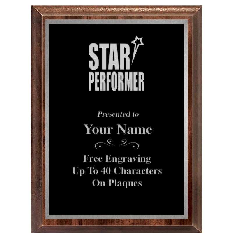 6X8 CLASSIC WOOD PLAQUE SV