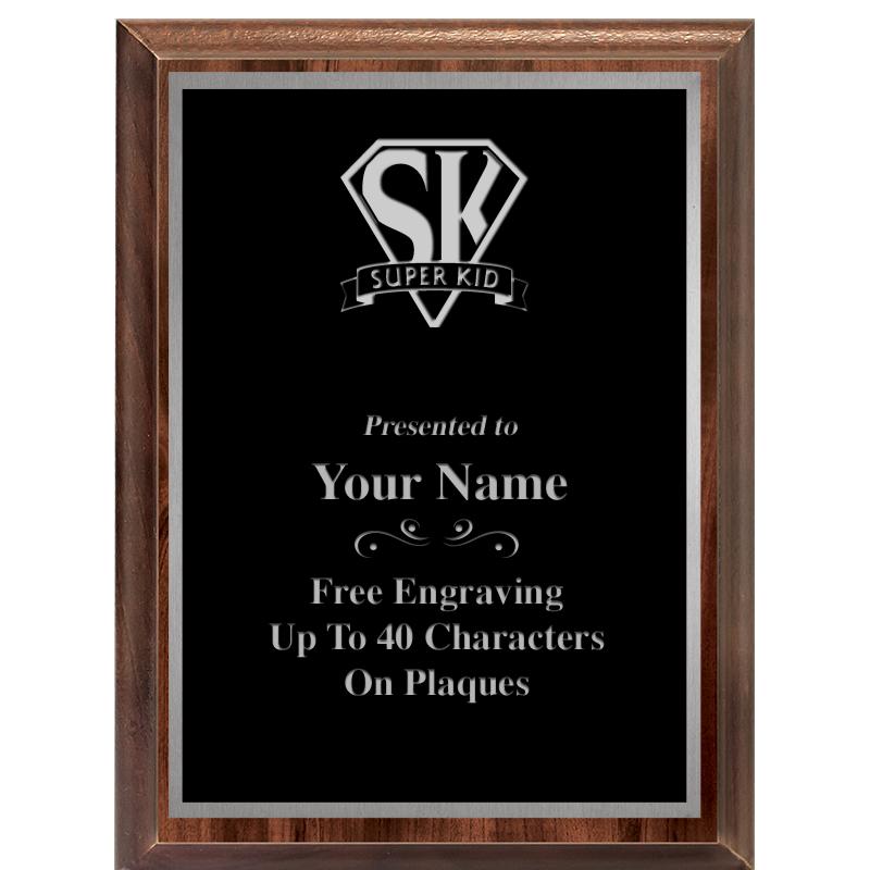 6X8 CLASSIC WOOD PLAQUE SV