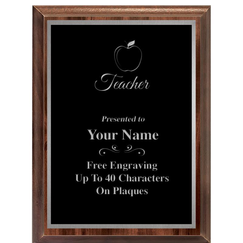 6X8 CLASSIC WOOD PLAQUE SV