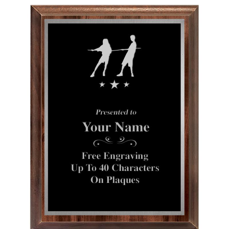 6X8 CLASSIC WOOD PLAQUE SV