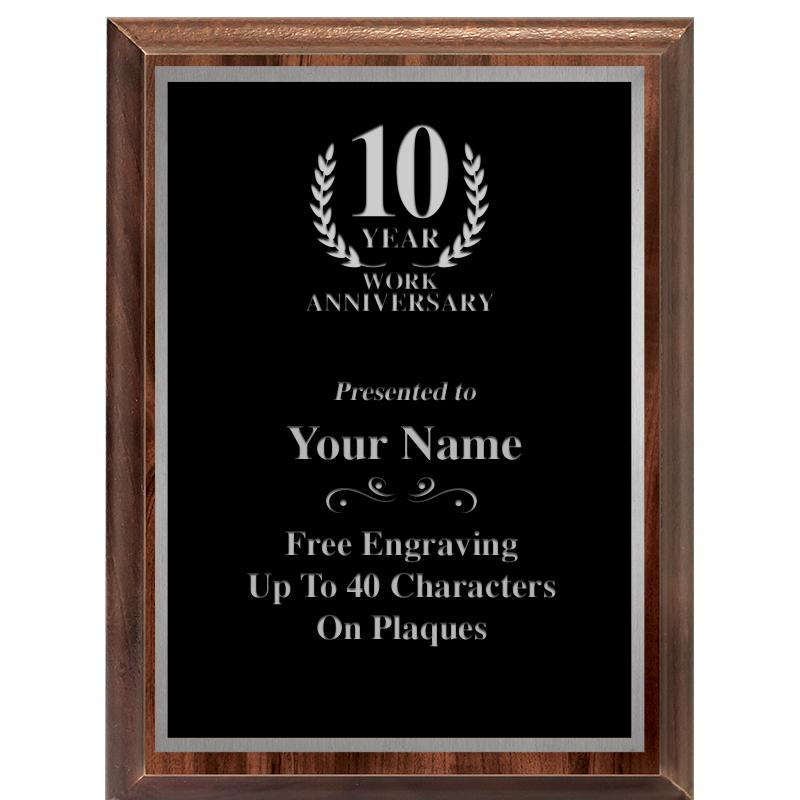 6X8 CLASSIC WOOD PLAQUE SV
