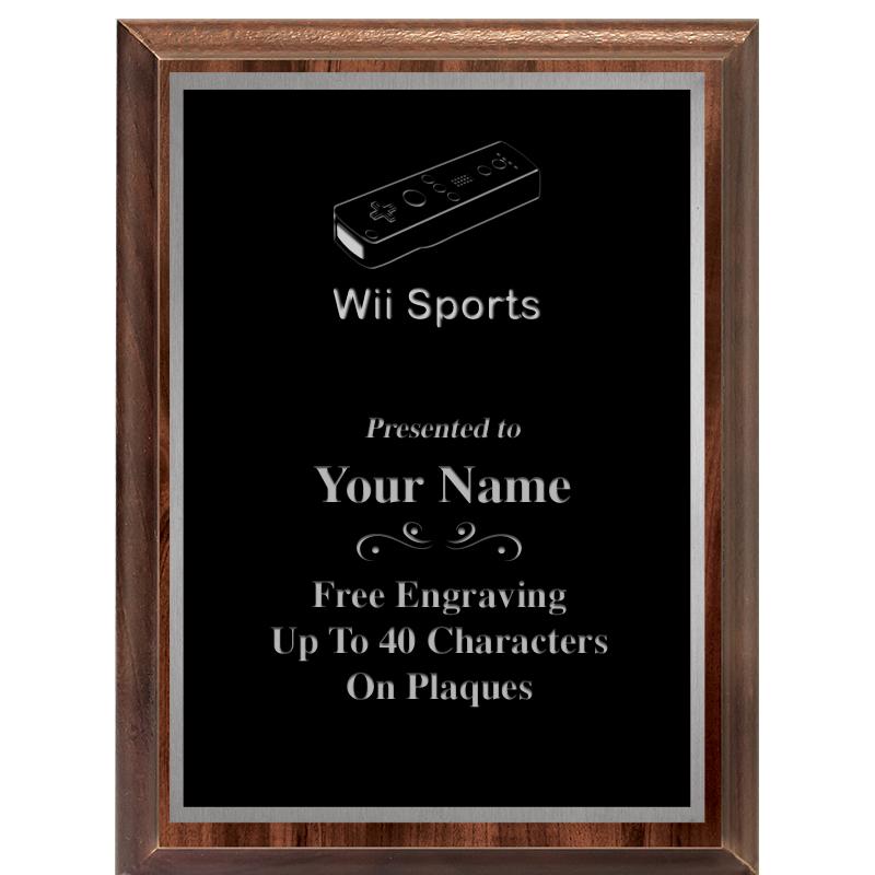 6X8 CLASSIC WOOD PLAQUE SV