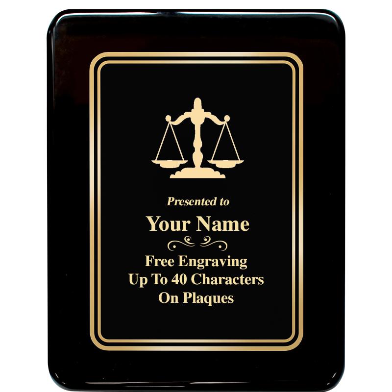 7x9 BLK MTL PLT CHATOYNT EBNY