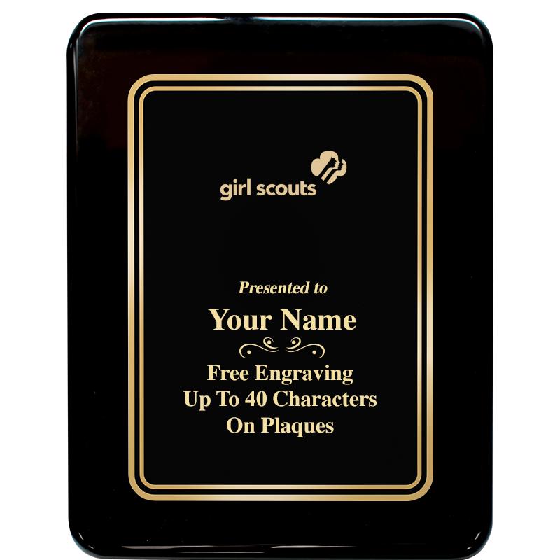 7x9 BLK MTL PLT CHATOYNT EBNY