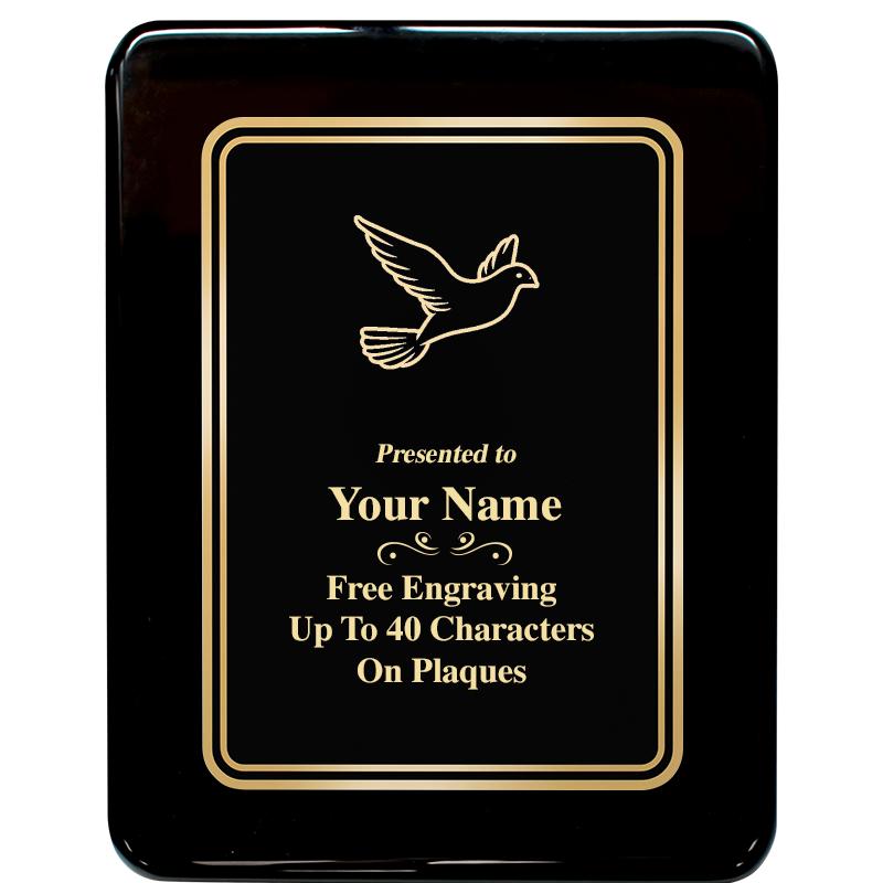 7x9 BLK MTL PLT CHATOYNT EBNY