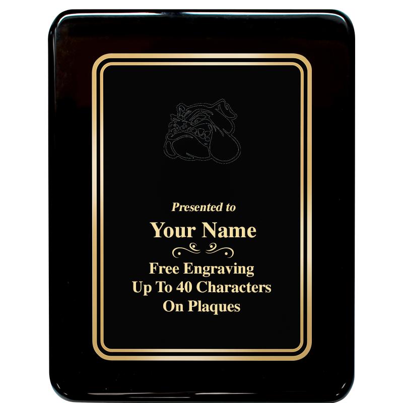 7x9 BLK MTL PLT CHATOYNT EBNY