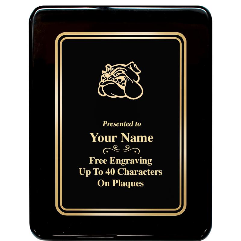 7x9 BLK MTL PLT CHATOYNT EBNY