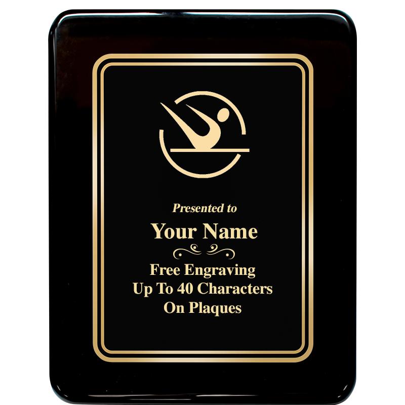 7x9 BLK MTL PLT CHATOYNT EBNY