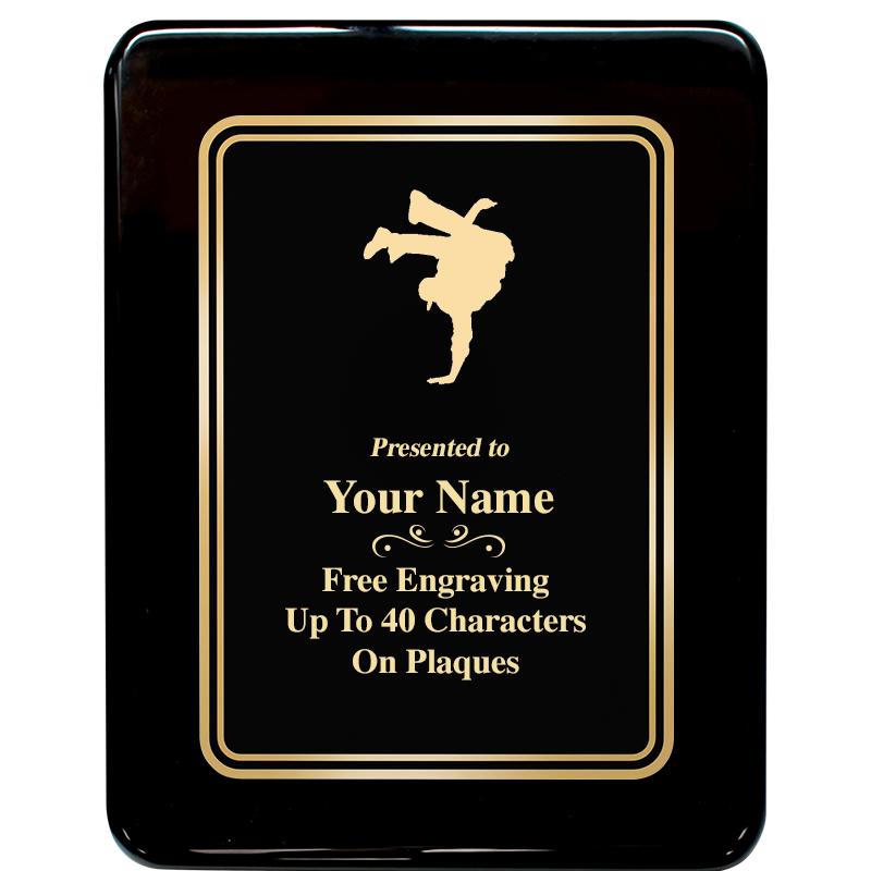 7x9 BLK MTL PLT CHATOYNT EBNY