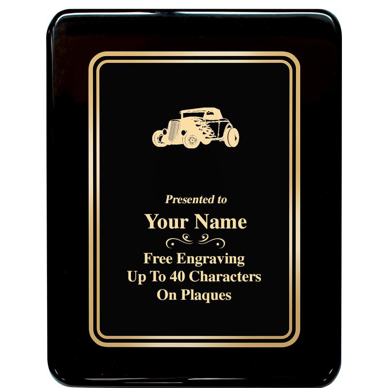 7x9 BLK MTL PLT CHATOYNT EBNY