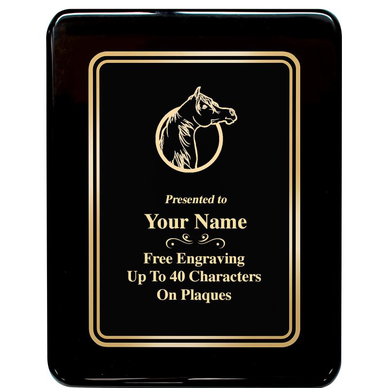 7x9 BLK MTL PLT CHATOYNT EBNY