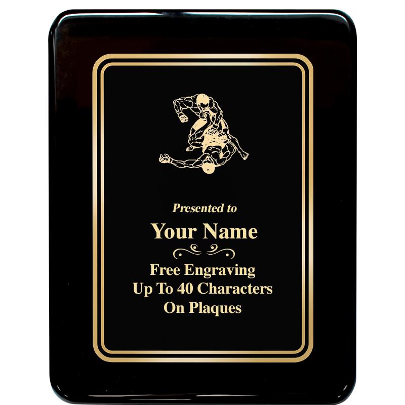 7x9 BLK MTL PLT CHATOYNT EBNY