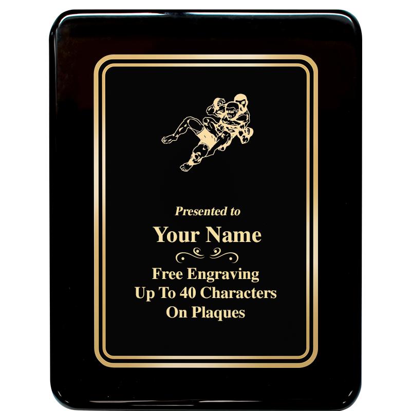 7x9 BLK MTL PLT CHATOYNT EBNY