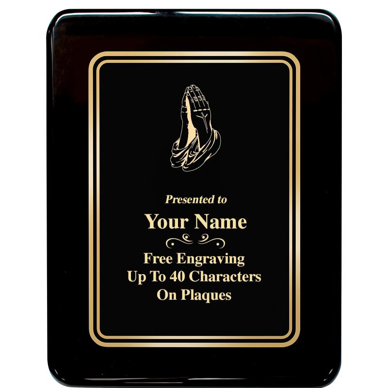 7x9 BLK MTL PLT CHATOYNT EBNY