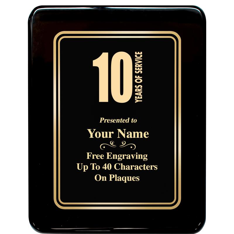 7x9 BLK MTL PLT CHATOYNT EBNY