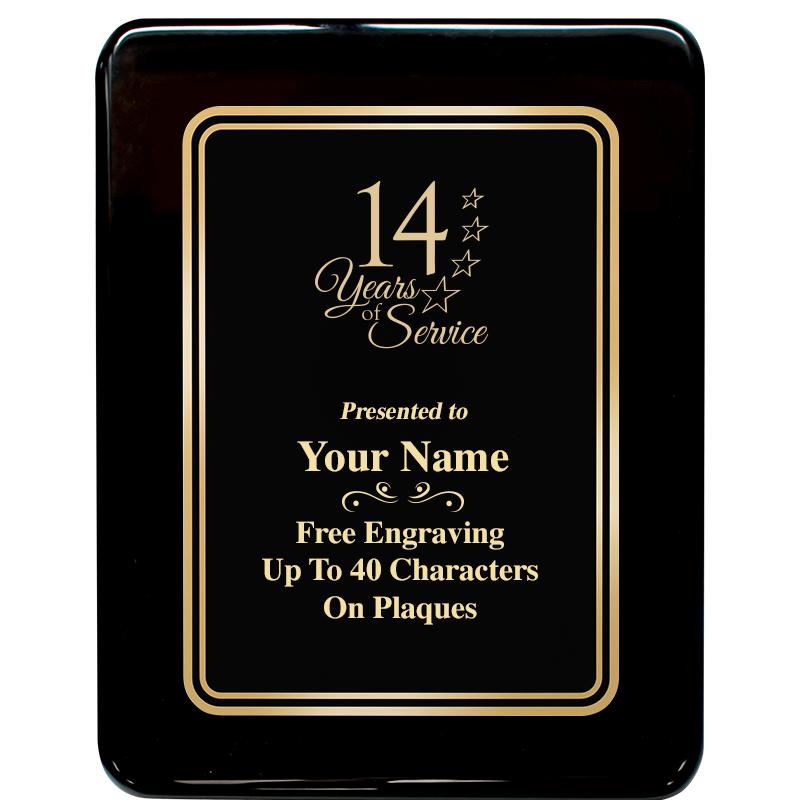 7x9 BLK MTL PLT CHATOYNT EBNY