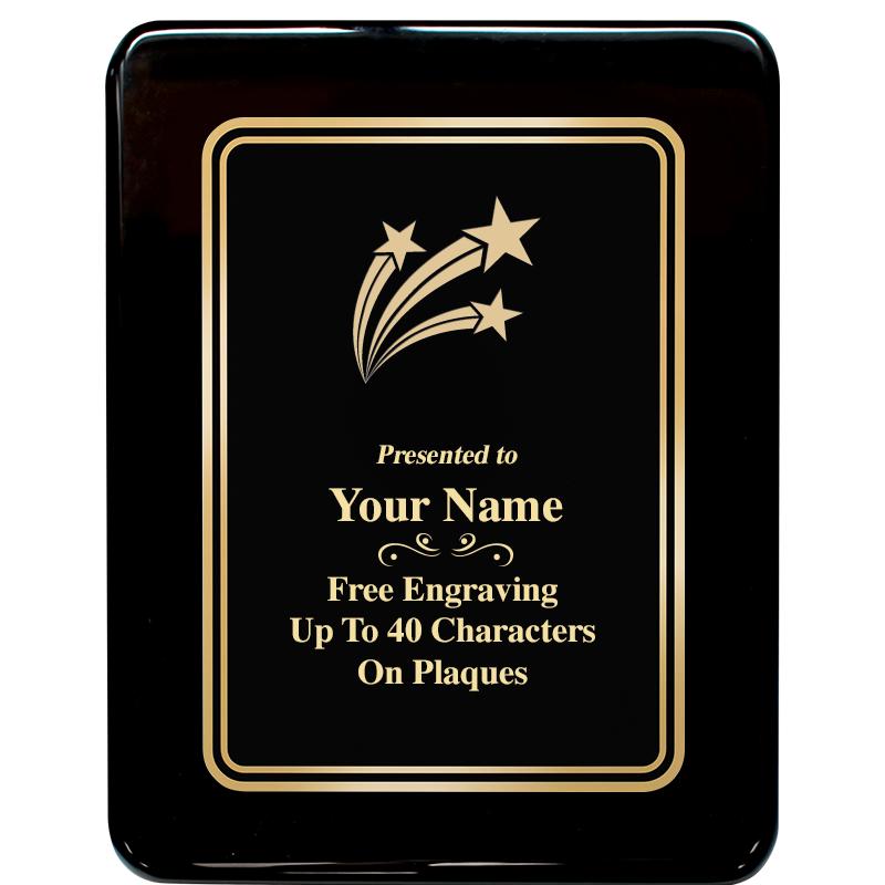 7x9 BLK MTL PLT CHATOYNT EBNY