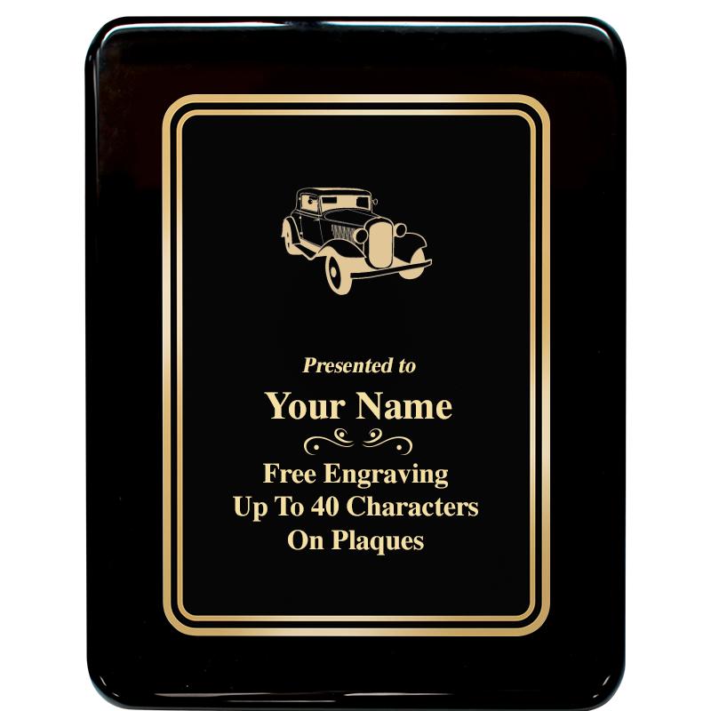 7x9 BLK MTL PLT CHATOYNT EBNY