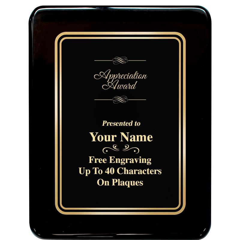 7x9 BLK MTL PLT CHATOYNT EBNY