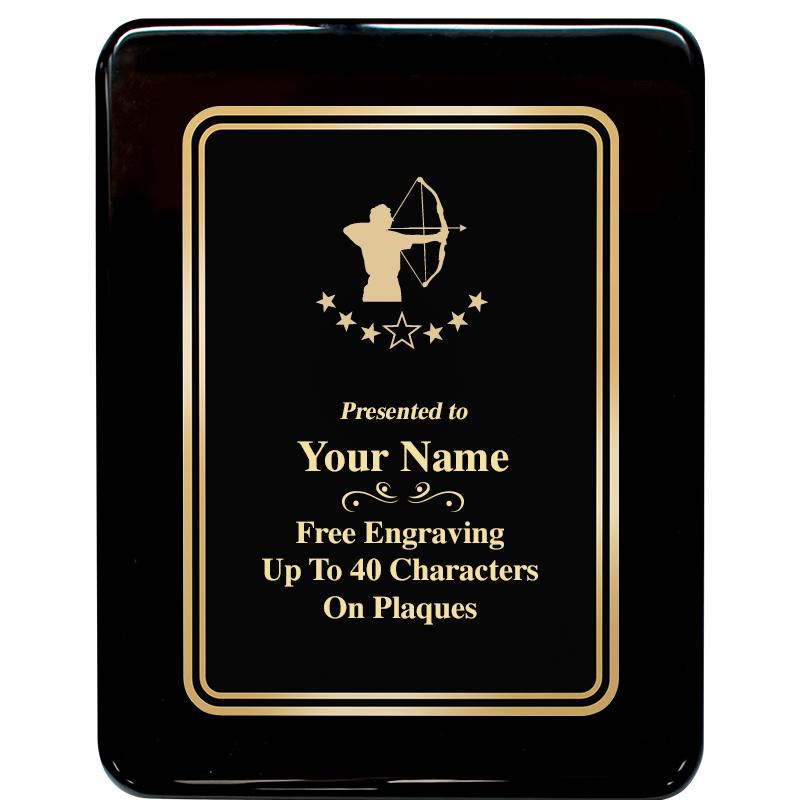 7x9 BLK MTL PLT CHATOYNT EBNY