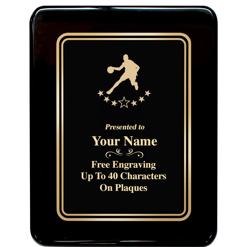 7x9 BLK MTL PLT CHATOYNT EBNY