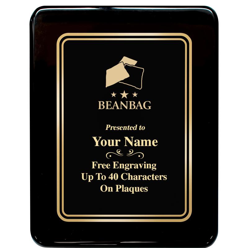 7x9 BLK MTL PLT CHATOYNT EBNY