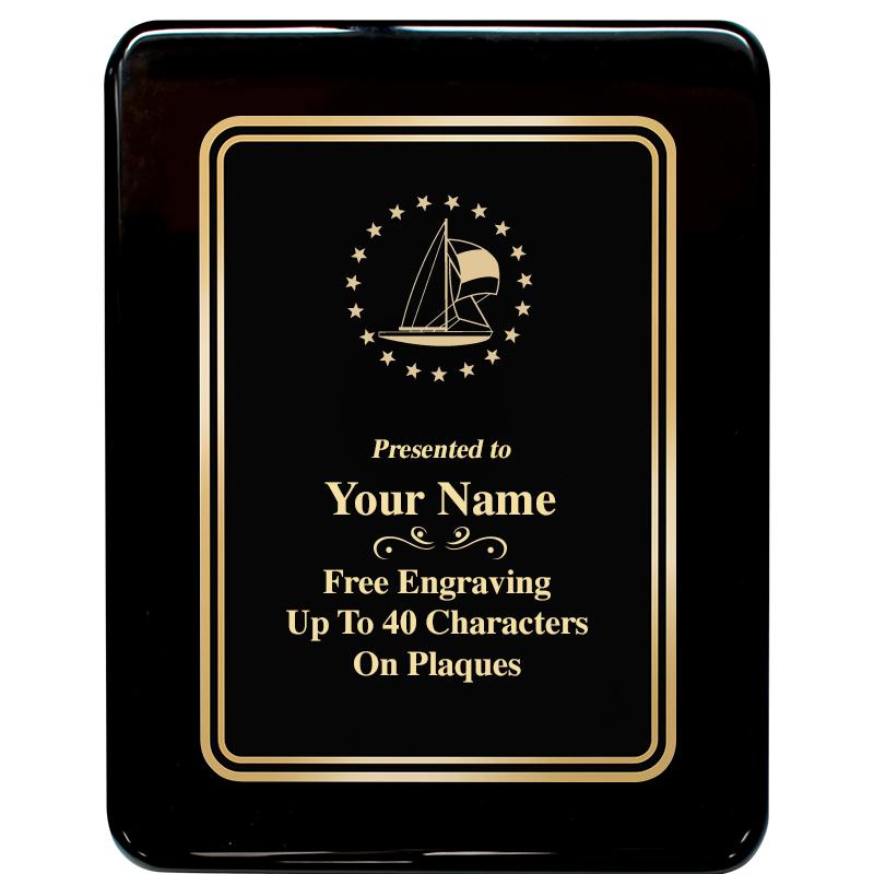 7x9 BLK MTL PLT CHATOYNT EBNY