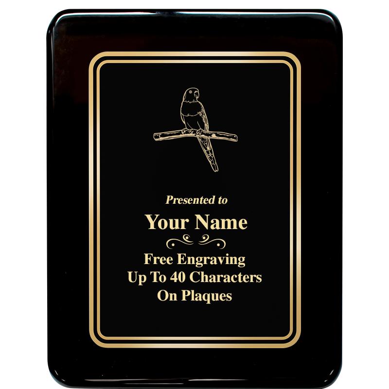 7x9 BLK MTL PLT CHATOYNT EBNY