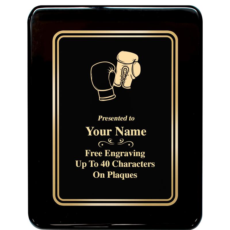 7x9 BLK MTL PLT CHATOYNT EBNY