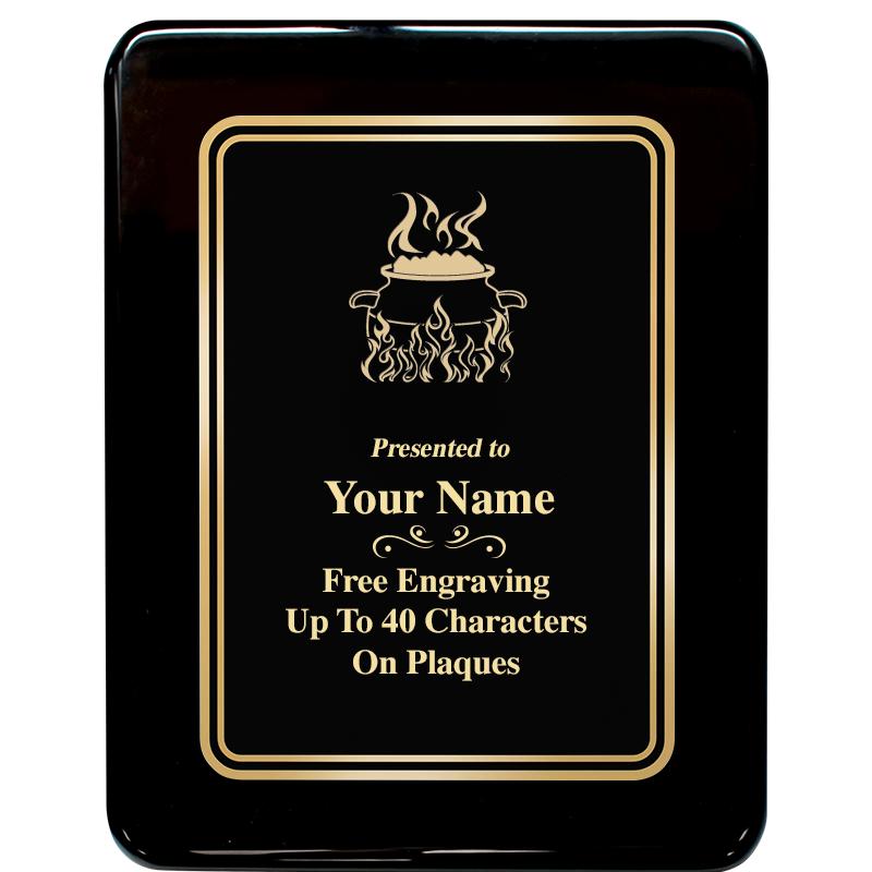 7x9 BLK MTL PLT CHATOYNT EBNY