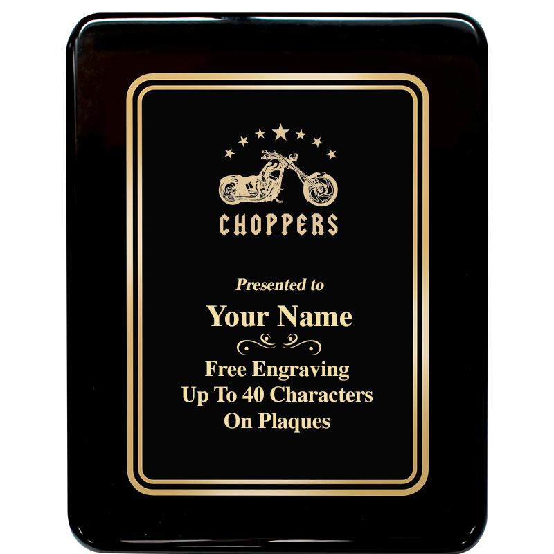 7x9 BLK MTL PLT CHATOYNT EBNY