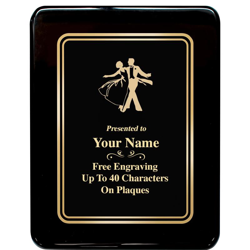 7x9 BLK MTL PLT CHATOYNT EBNY