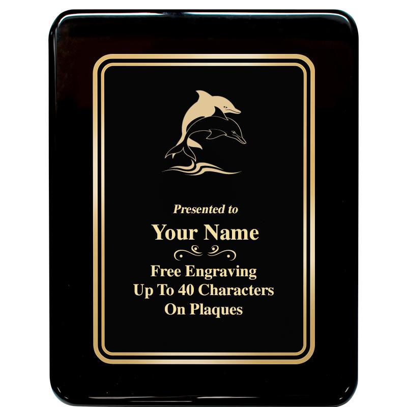 7x9 BLK MTL PLT CHATOYNT EBNY