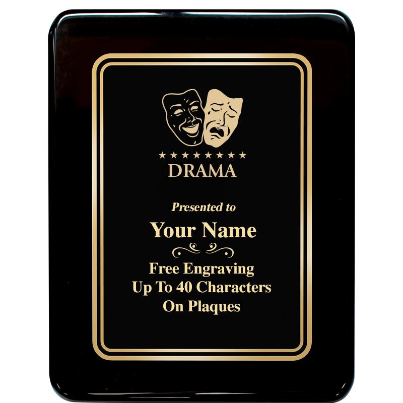 7x9 BLK MTL PLT CHATOYNT EBNY